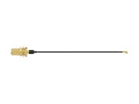 2016682-4 TE Connectivity 2016682 Series Female SMA to Male UMCC, 200 mm 50 Ω