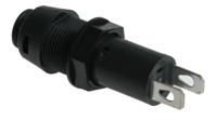 31010010 Schurter 16A Panel Mount Fuse Holder for 5 x 20mm Fuse, 1P, 250V ac
