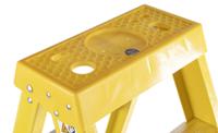 553-816 RS PRO Fibreglass 5 steps Step Ladder, 1.33m platform height