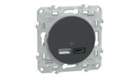 s540403 Schneider Electric Straight, Flush Mount, Socket Type USB A + C IP20 USB Connector