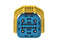 2405007-4 TE Connectivity, DEUTSCH NTSEAL Automotive Connector Blue Cable Mount 26 Way