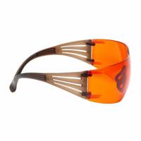 sf406sgaf-bla 3M SecureFit™ 400 UV Safety Glasses, Orange PC Lens