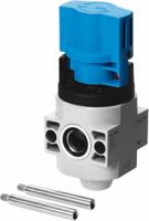 he-d-midi Festo Manual 3/2 Bistable Pneumatic Manual Control Valve HE Series, G 1/4, 1/4in, 170682
