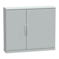 nsyplazt10123g PanelSeT Series Fibreglass Reinforced Polyester Double-Door-Door Floor Standing Enclosure, Plain Door Door, IP44, 1000