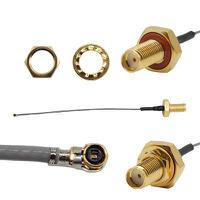 asmga010xc113s11 Siretta MHF4 Series, 100 mm, IP67 Coaxial, Unterminated 50 Ω