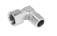 npfc-l-r14-g14-mf Festo NPFC Series Elbow Fitting, R 1/4 to G 1/4, Threaded Connection Style, 8030217