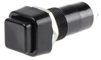 pbs-001a-2 Lumberg Push Button Switch, Latching, Panel Mount, 12mm Cutout, SPST, 125/250V ac