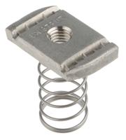 p-nl08-ss Unistrut Channel Nut, M8, Nut Base Dimensions 41 x 41mm, Stainless Steel, 0.03kg