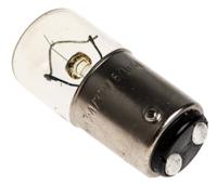 339-3399 RS PRO BA15d Indicator Light, Clear, 24 V ac/dc, 250 mA, 1000h