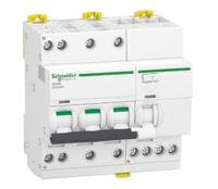 a9dk1720 Schneider Electric RCBO, 20A Current Rating, 3P+N Poles, 30mA Trip Sensitivity, Type C, Acti9 Range