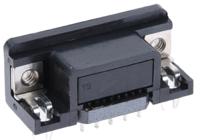 a-df-09-akg-f ASSMANN WSW A-DF 9 Way Right Angle Through Hole D-sub Connector Socket, 2.77mm Pitch