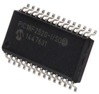 pic18f2520-iso Microchip, 8 bit PIC, PIC18F2520 Microcontroller, 40 MHz, 32kB FLASH, 28-Pin SOIC