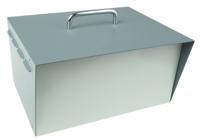 518-0920 Hammond 518 Grey Steel Instrument Case, 197 x 298 x 159mm