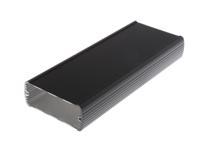 84080200-abp-800 Bopla Alubos Series Black Aluminium Enclosure, IP65, 200 x 82 x 32mm