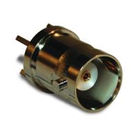 112404 Amphenol RF  Series, Jack Through Hole BNC Connector, 50Ω, Solder Cup Termination, Straight Body