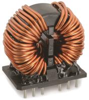7448060620 Wurth 2 x 20 mH -30 → +50% Nano Crystalline Common Mode Choke, Max SRF:1 kHz → 300 MHz, 6A Idc, 2 x 45mΩ