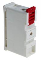 32nnsfw Eaton 32A Rail Mount Fuse Holder for F1 Fuse, 1P, 550V ac