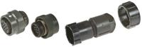 jn1ds10sl1 JAE Circular Connector, 10 Contacts, Cable, 22 mm Connector, Plug, Female, IP67, JN1 Series