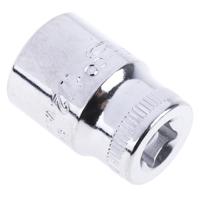 6700sz-12 Bahco 1/4 in Drive 1/2in Standard Socket, 6 point, 24.7 mm Overall Length