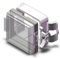 zs-46-d SMC Adapter, ZS Series, For Use With Pressure Switch