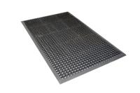 hi010001g Coba Europe High Duty Grit Nitrile Rubber Walkway Mat, 0.9m x 1.5m x 13mm