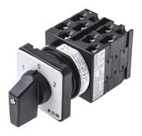 78627326-t0-4-8213eez-p1rs257-9570 Eaton, 4P 3 Position 60° Changeover Cam Switch, 690V ac, 20A, Toggle Actuator