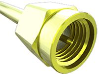sma-p-c-h-st-ca1 Samtec SMA Series, Plug Cable Mount SMA Connector, 50Ω, Crimp Termination, Straight Body
