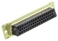 1658640-2 TE Connectivity Amplimite HDP-20 50 Way Cable Mount D-sub Connector Socket