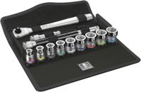 05003785001 Wera 10-Piece Metric 3/8 in Standard Socket Set with Ratchet, 6 point