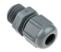 53111000 Lapp SKINTOP Series Grey Polyamide Cable Gland, M12 Thread, 3.5mm min., 7mm max., IP66, IP68, IP69K