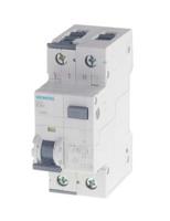 5su1354-6kk20 Siemens RCBO, 20A Current Rating, 2P Poles, 30mA Trip Sensitivity, Sentron Range