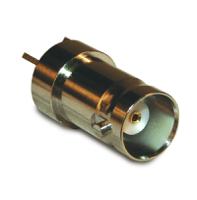 112515 Amphenol RF  Series, Plug BNC Connector, 50Ω, Solder Cup Termination, Straight Body