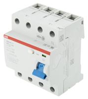 2csf204001r3900-f204-ac-10003 ABB F200 RCCB, 100A, 3+N Pole, 300mA, Type AC