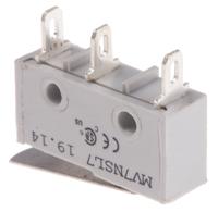 804-6262 RS PRO Lever Subminiature Micro Switch, Solder Terminal, 2 A @ 250 V ac, SPST, IP40