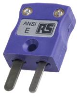 769-1098 RS PRO Miniature Thermocouple Connector for Use with Type E Thermocouple, 4mm Probe, ANSI, RoHS Compliant Standard