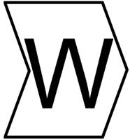 901-10282 HellermannTyton Helagrip Slide On Cable Markers, Black on White, Pre-printed "W", 1 → 3mm Cable,