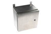 758-7034 RS PRO 316 Stainless Steel Wall Box, IP69K, 300 mm x 300 mm x 200mm