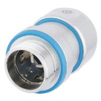 53806751 Lapp SKINTOP Series Metallic Stainless Steel Cable Gland, M20 Thread, 6mm min., 10mm max., IP69K