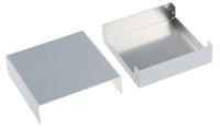 mb9-3-9 Takachi Electric Industrial MB Series Silver Aluminium Enclosure, Silver Lid, 90 x 90 x 25mm