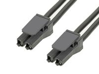 216010-1022 Molex 2 Way Female Super Sabre to 2 Way Female Super Sabre Wire to Board Cable, 300mm