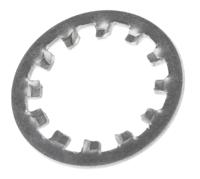 187-0664 RS PRO A2 304 Stainless Steel Internal Tooth Shakeproof Washer, M20, DIN 6797J