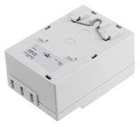 035030-00 STEGO SD035 Light Grey 1 Gang Plug Socket, 6.3A, Type G - British, Indoor Use