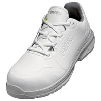 6582252 uvex 1 Unisex White Composite Toe Capped Safety Shoes, UK 16, EU 52