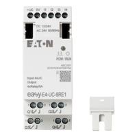 197217-easy-e4-uc-8re1 Eaton EasyE4 Series Logic Module, 12 V dc, 24 V dc Supply, Relay Output, 4-Input, Digital Input