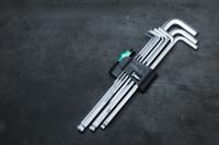 05022087001 Wera 9 piece L Shape Metric Hex Key Set, 1 x 1.5 x 90mm