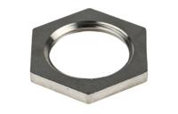 471-1394 RS PRO Silver 316 Stainless Steel Cable Gland Locknut, M20 Thread, IP66, IP67