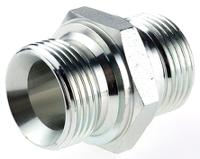16hmk4s Parker Hydraulic Union Straight Threaded Adaptor G 1 Male to G 1 Male, 16HMK4S