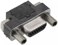 836129020 Molex CMD 15 Way Right Angle Through Hole D-sub Connector Plug, 1.27mm Pitch