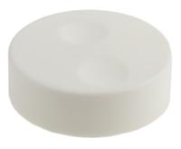 777-7293 RS PRO 38.6mm White Potentiometer Knob for 6mm Shaft Splined