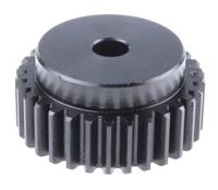 521-6610 RS PRO Steel 30 Teeth Spur Gear, 2 Module, 12mm Bore Diam, 60mm Pitch Diam, 50mm Hub Diam